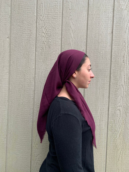 Purple Candy Headscarf (𝑊𝑖𝑛𝑡𝑒𝑟 + 𝑆𝑢𝑚𝑚𝑒𝑟)