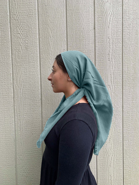 Ocean Mist Headscarf (𝑆𝑢𝑚𝑚𝑒𝑟 + 𝑊𝑖𝑛𝑡𝑒𝑟 + 𝑆𝑝𝑟𝑖𝑛𝑔 + 𝐴𝑢𝑡𝑢𝑚𝑛)