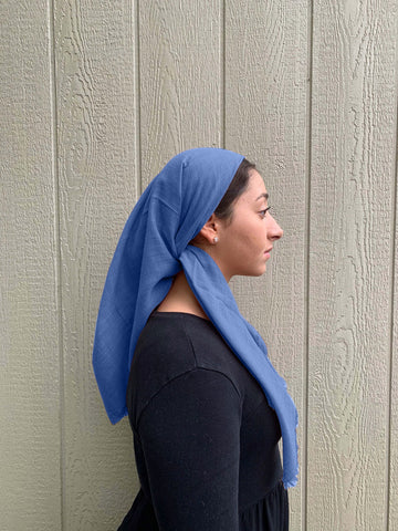 Grandpa's Blue Jeans Headscarf (𝑆𝑝𝑟𝑖𝑛𝑔 + 𝑆𝑢𝑚𝑚𝑒𝑟)